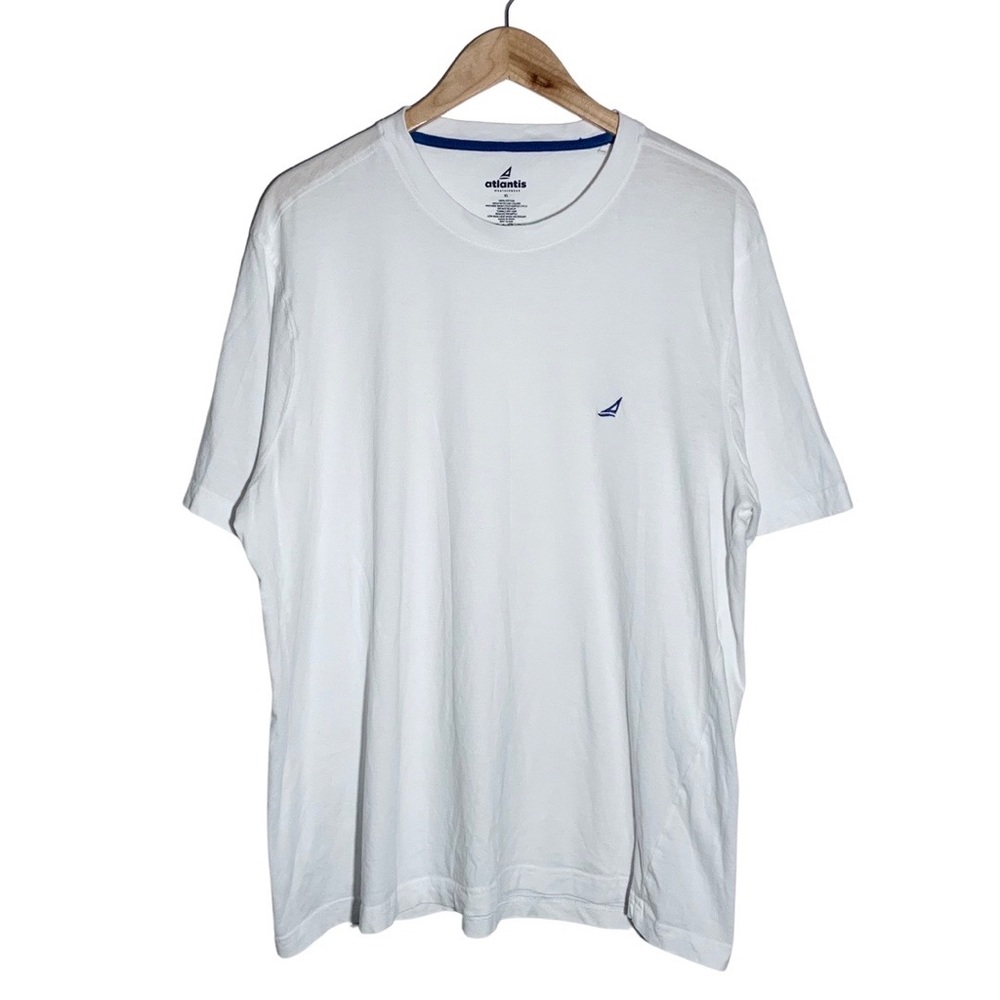 Atlantis Weathergear | Men | White Soft Cotton Tee | Size XL